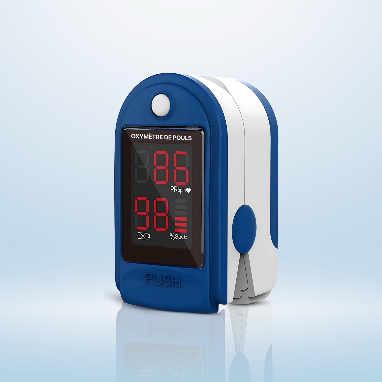 GlucoClick™ Oxymètre de pouls | Gérez votre diabète 24h/24, sans aiguilles! C1 – Image 5