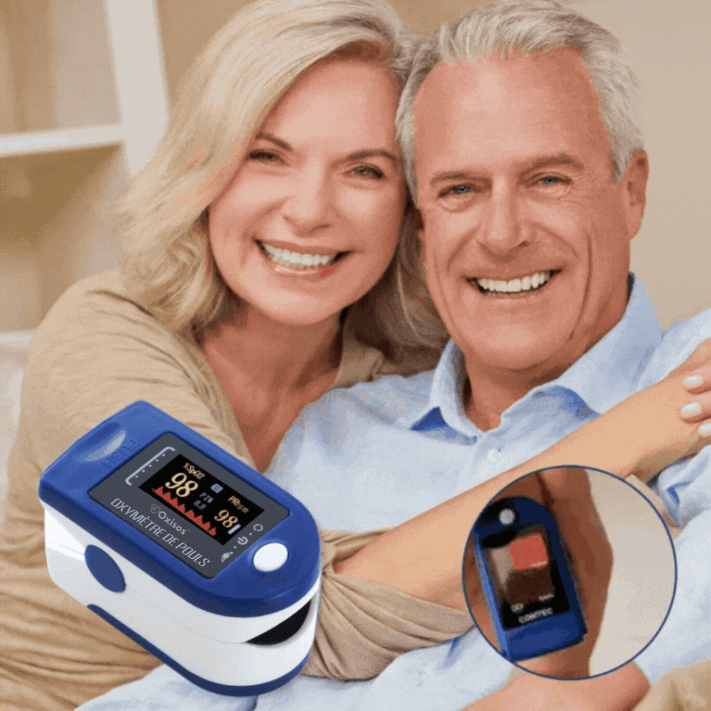 GlucoClick™ Oxymètre de pouls | Gérez votre diabète 24h/24, sans aiguilles! C1 – Image 3